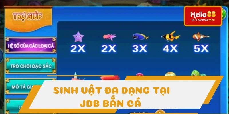 Thỏa mãn săn thưởng cùng hệ thống sinh vật đa dạng Thỏa mãn săn thưởng cùng hệ thống sinh vật đa dạng